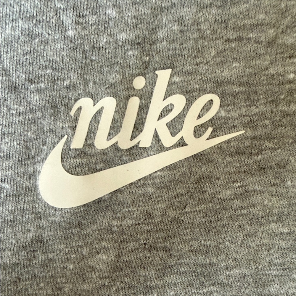 Nike Heather Gray Crewneck Sweatshirt - Picture 3 of 3